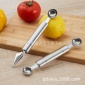 不銹鋼 水果雕花刀 水果勺子挖西瓜球勺西瓜勺 不銹鋼水果挖球器
