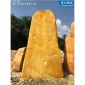 產(chǎn)地開采大型黃蠟石 園林景觀石 刻字石 天然公園學校門牌石