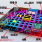 室內(nèi)大型公園彈力蹦床 成人運(yùn)動(dòng)健身樂(lè)園